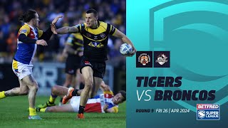 Highlights  Castleford Tigers v London Broncos  2024 Betfred Super League Round 9 [upl. by Asserat485]