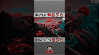 Broken love status ❤️🥵💯💥 trending love broken3 shortsfeed [upl. by Lotsirhc]