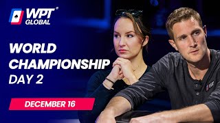 40000000 WPT World Championship  Day 2 [upl. by Charteris108]