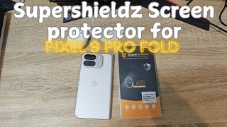 Supershieldz Screen Protector for Google Pixel 9 Pro Fold [upl. by Tnaryb56]