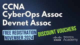 Complete Guide to Cisco’s Free CCNA CyberOps amp DevNet on NetAcad  Voucher Eligibility [upl. by Holey]