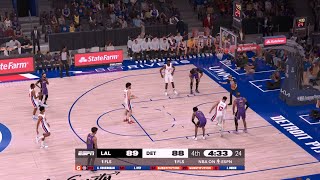 NBA 2K25 Gameday Mode  LAKERS vs PISTONS FULL GAME HIGHLIGHTS [upl. by Nylodnewg]