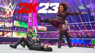 Ripley vs Jax vs Baszler vs Stark vs Rodriguez  Crown Jewel 2023 WWE 2K23 [upl. by Leicam]