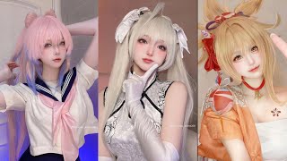 TIK TOK ANIME   TỔNG HỢP VIDEO COSPLAY ANIME TRÊN TIKTOK 3 [upl. by Ewens]