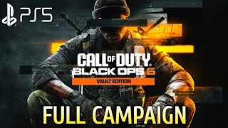 Call of Duty Black Ops 6 Campaign Gameplay Walkthrough Part 1 FULL GAME  Black Ops 6 Gameplay PS5 [upl. by Mollie164]