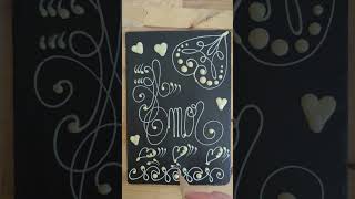 Écriture en chocolat quotAmorquot chocolat art chocolatier calligraphy cookies chocolate tuto diy [upl. by Ariahaj786]