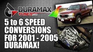 Duramax 2001  2005 Six Speed Conversion [upl. by Annalla28]