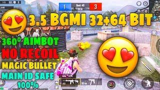 BGMI 35 AIMBOT OBB  BGMI 35 NO RECOIL CONFIG  BGMI NO RECOIL CONFIG 35  100 Safe No Ban [upl. by Bekha]