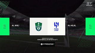 Al Ahli vs Al Hilal  Saudi Pro League  5th October 2024 Full Match 4K  FC 25 [upl. by Adnalue723]