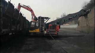 What is coal unloading machine for train box  high efficiency！ [upl. by Noemis]