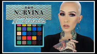 NEW ABH Norvina Collection Pro Pigment Palette Vol 2 Overview  3 Looks [upl. by Awra]