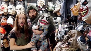 Taking My Reborn Toddler Gary Shopping at Spirit Halloween Store 2019 [upl. by Cori927]