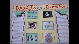 projet de classe  droits et devoirs 5AEP [upl. by Fredenburg]