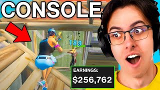 Reacting To The BEST Console Fortnite Player [upl. by Carilla]