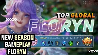 MVP Play Floryn New Patch New Season Gameplay  Top Global Floryn By SpiderMilez [upl. by Niko]