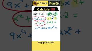 POLINOMIOS Identidades notables maths educacionmatematica algebra mate polinomios [upl. by Eimmaj61]