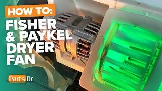 How to replace Fisher amp Paykel blower fan part  395034 [upl. by Atirres]