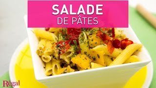 Salade dété aux pennes amp poivrons grillés  regalfr [upl. by Trik86]