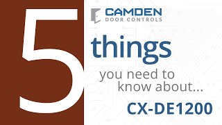 CXDE1200 Delayed Egress Magnetic Locks  5 Things You Need to Know [upl. by Annayram]