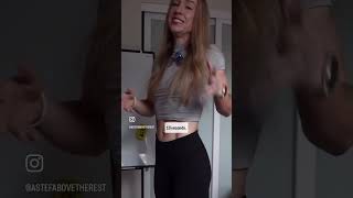 How to get a small waist line stomachvacuum bikini busymom postpartumfitness weightloss [upl. by Neruat]