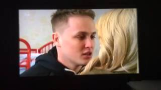 Hollyoaks Jason and Holly kiss  23 March 2016 [upl. by Neesay]