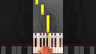 tomodell anotherlove pianoshqip Right hand  easy tutorial [upl. by Eddana759]