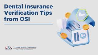 Dental Insurance Verification Tips from OSI [upl. by Idzik]