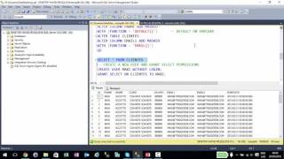 Cómo enmascarar datos en SQL Server [upl. by Yssor704]