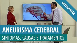 Aneurisma Cerebral  Sintomas causas e tratamentos Entrevista Claudete Troiano [upl. by Nosmas]