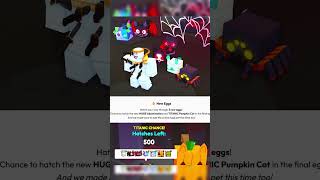 Pet simulator 99 Trick or Treat update log [upl. by Ynamreg]