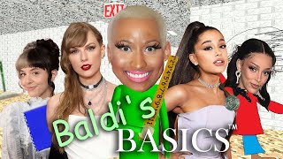 Celebrities Play BALDIS BASICS [upl. by Aerdnek]