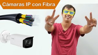 Cómo conectar cámaras IP con fibra óptica [upl. by Ailemap489]