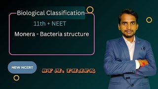 Bacteria Structure Class 11  Monera  NCERT  NEET  Biology [upl. by Fernando]