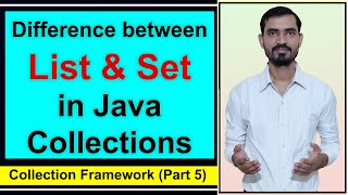 Difference between Set and List in Java Collections by Deepak [upl. by Kelda654]