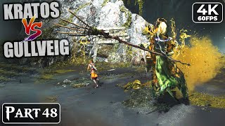 Kratos Vs Gullveig  God Of War 4 2018 Gameplay 48 [upl. by Yumuk]