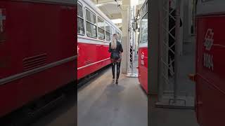 4K Granate Styling walking in public Vienna traffic museum Remise [upl. by Nert]