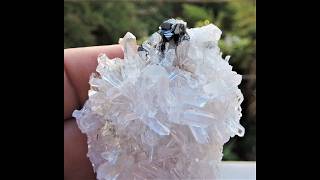 Quartz and Sphalerite crystals mineral specimen from the Madan field in Bulgaria [upl. by Yttel]