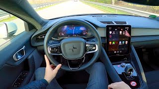 2022 Polestar 2  pov test drive polestar2 testdrive [upl. by Innoc]