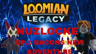 Loomian legacy ep1  bacons new adventure [upl. by Eelirrem]