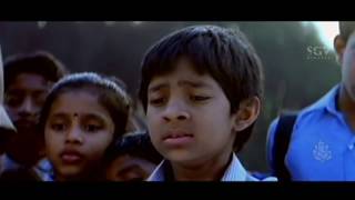 Master Kishan comes to Tharas House  Kannada Super Scenes  Care Of Footpath Kannada Movie [upl. by Candide]