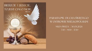 Boże Ciało  transmisja na żywo  30052024 [upl. by Attenra]