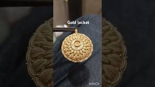 gold jewellery loket 300 giram gold design 22kgold [upl. by Vasta664]