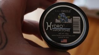 Hydro Vapor Stones  Kali Drizzle Review [upl. by Elleira472]