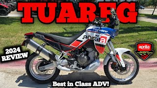 2024 Aprilia Tuareg 660 Ride amp Review  BEST ADV Motorcycle [upl. by Ereveneug998]