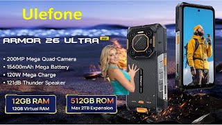 Ulefone armor 26 ultra Rugged Phone  ulefone armor 26  ulefone armor 26 ultra review  ulefone [upl. by Renmus]