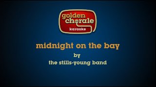 the stills—young band  midnight on the bay karaoke [upl. by Irakab]