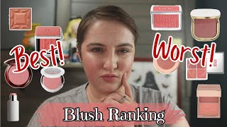 TOP 10 BLUSH RANKING  New Favorite Powders amp Creams [upl. by Nnilsia]