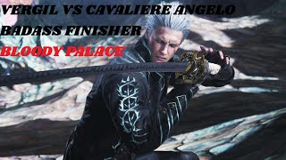 DMC5SE  VERGIL FINISHES CAVALIERE ANGELO WITH STYLE [upl. by Anitnuahs]