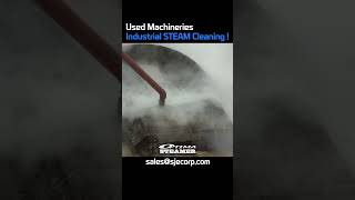 Industrial Steam Cleaning CNC MCT Machineries without disassembling Shorts [upl. by Ahtanaram]