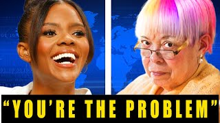 Candace Owens JUST HUMILIATED White Liberal Professor LIVE [upl. by Nosmoht]